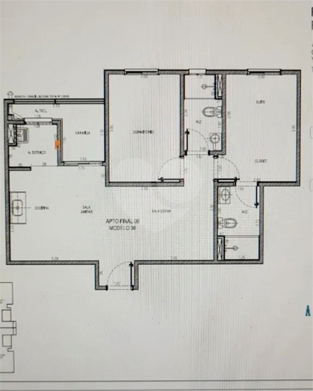 Apartamento à venda com 2 quartos, 69m² - Foto 2