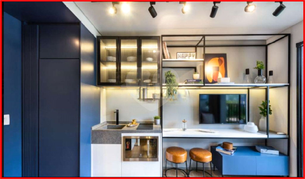 Studio de 27m² no Condomínio Vibe Pinheiros