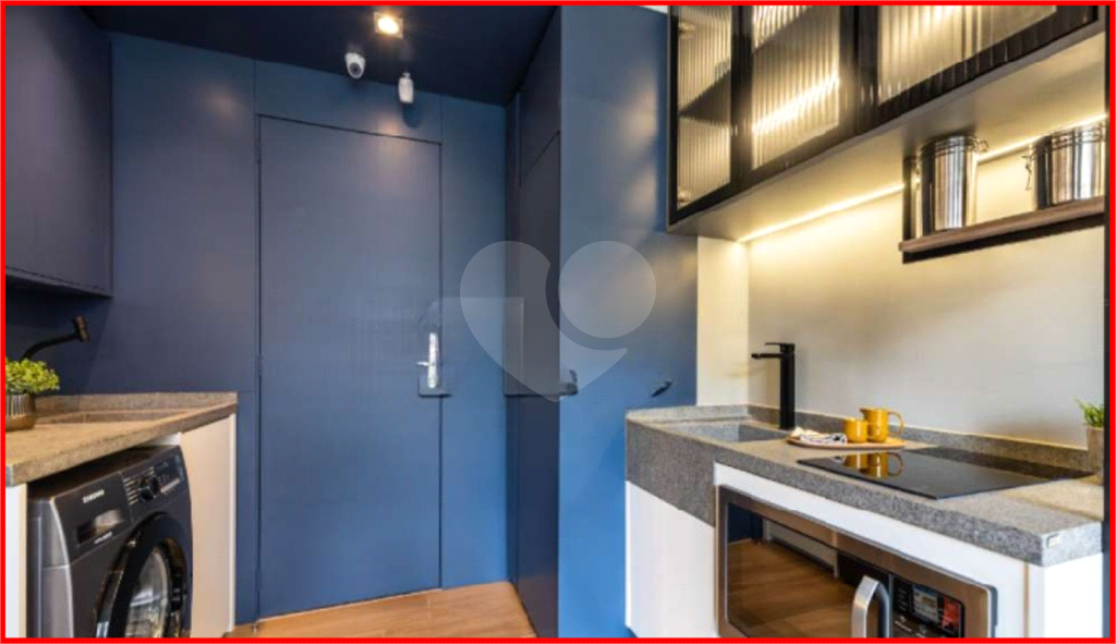 Studio de 27m² no Condomínio Vibe Pinheiros