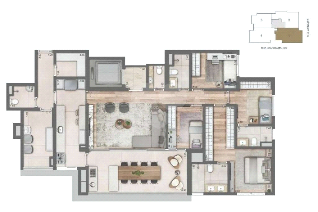 PERDIZES - 3 SUITES - ENTREGA EM JUNHO/2025