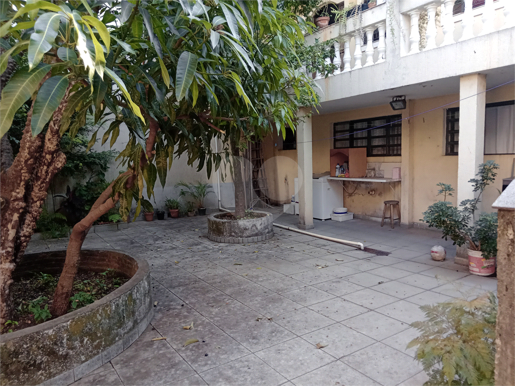 Sobrado amplo com quintal repleto de árvores frutíferas no bairro Santa Terezinha. 