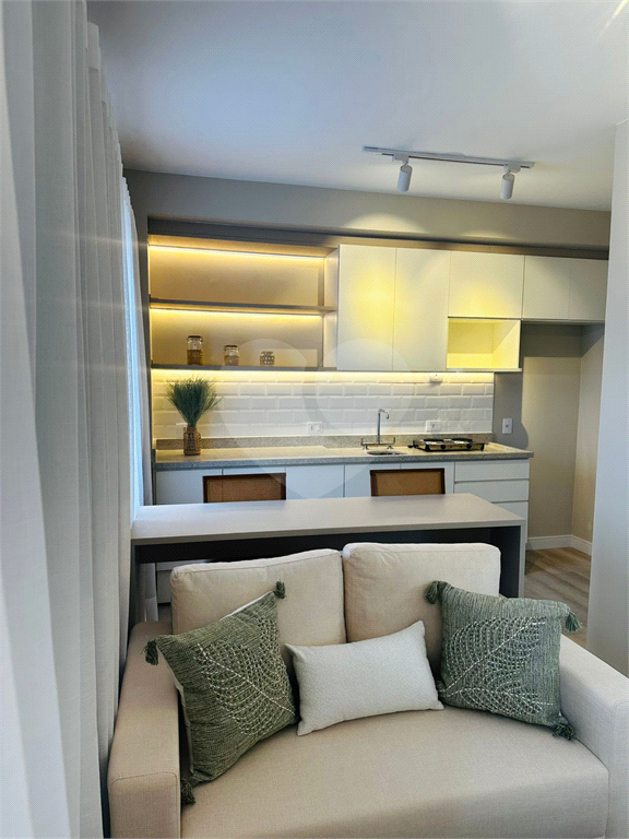 Studio mobiliado, a venda com  27m² - Lazer completo