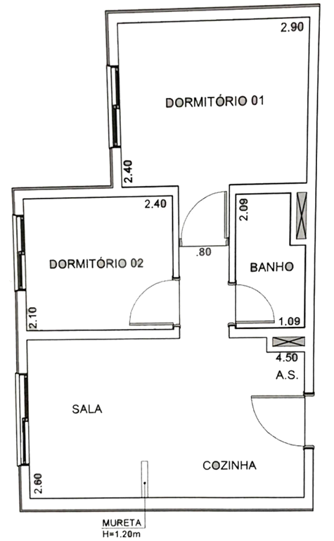 APARTAMENTO em ITAQUERA