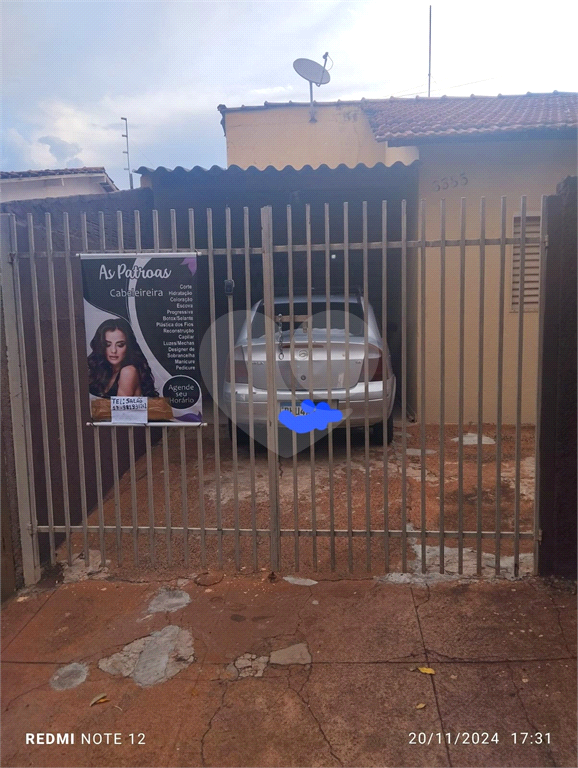 Vende casa térrea de 2 quartos – com garagem no bairro de Eldorado – São José do Rio Preto