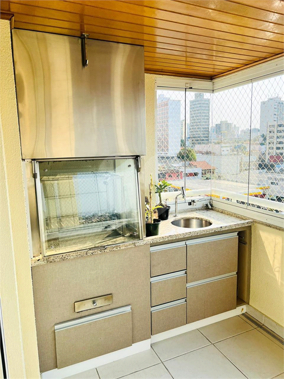 Apartamento com varanda gourmet à venda no Centro de Santo André
