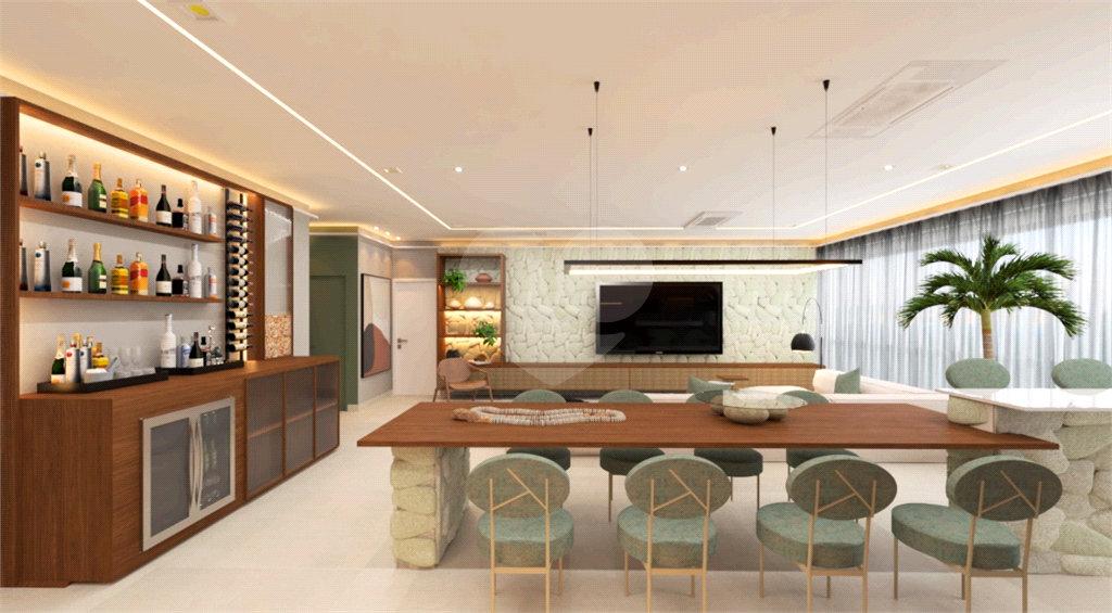 Imóvel 190m² sala de estar ampla com varanda gourmet 4 suítes lazer completo 3 vagas Pompéia