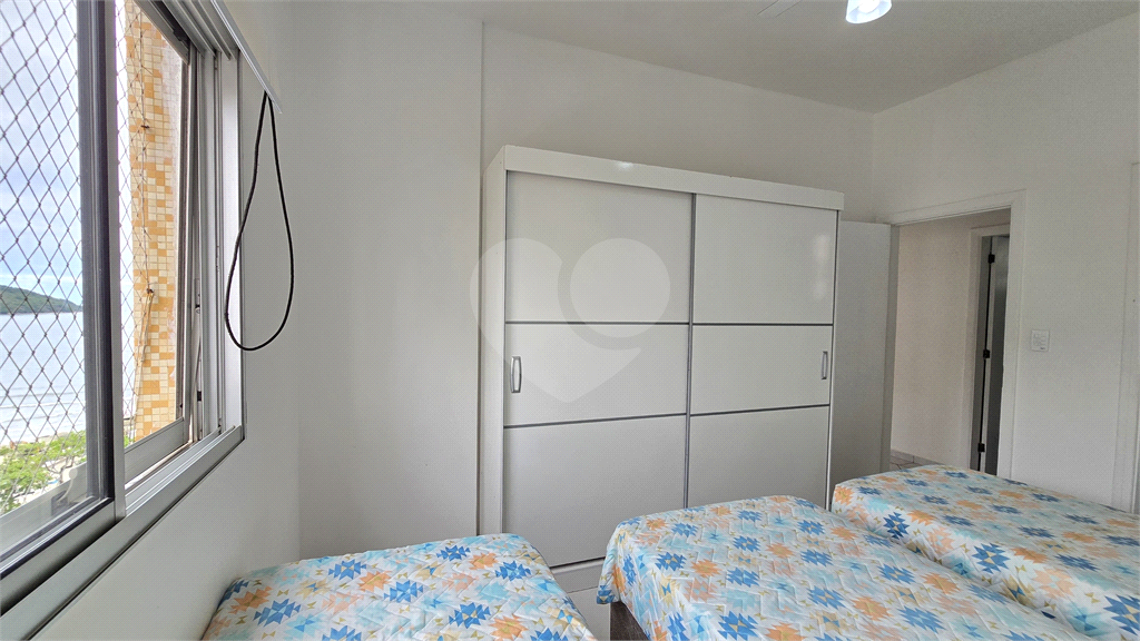Apartamento para venda frente mar vista lateral 2 dormitórios 2 banheiros Boqueirão Santos - SP