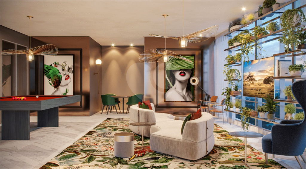 Imóvel 42m² com 2 quartos, sala com varanda envidraçada e lazer completo Campo Belo