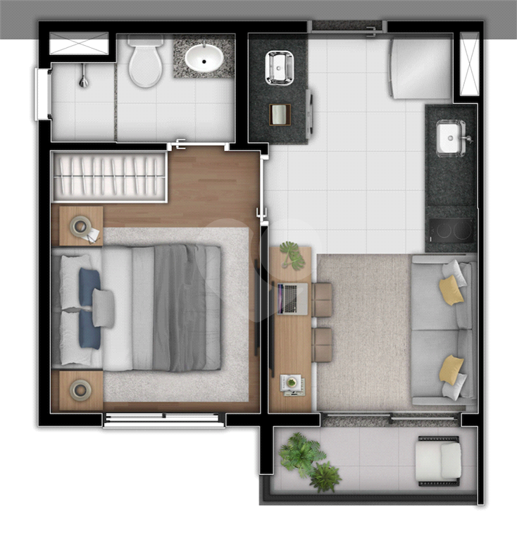 STUDIO em VILA OLÍMPIA