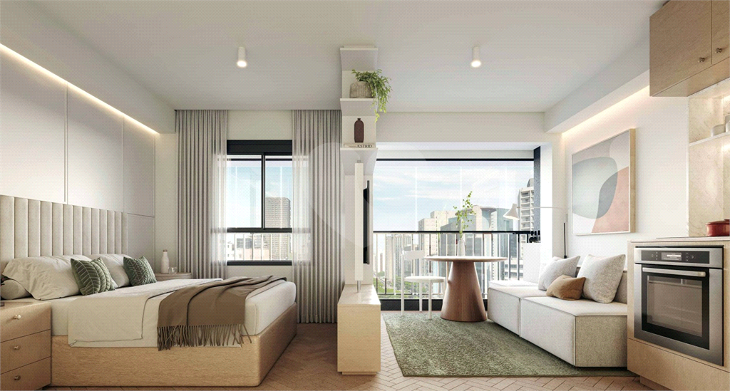 Apartamento de 24m² a venda em Pinheiros 