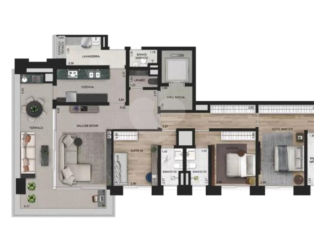 Apartamento para venda no Itaim - São Paulo