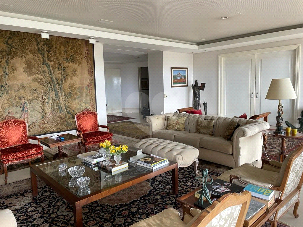 Apartamento alto padrão à venda no Condomínio Palácio Tangará, Panamby 4 suítes 9 vagas