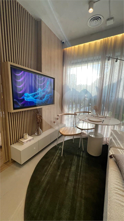 Studio Moderno e Inteligente de 25m² no Brooklin