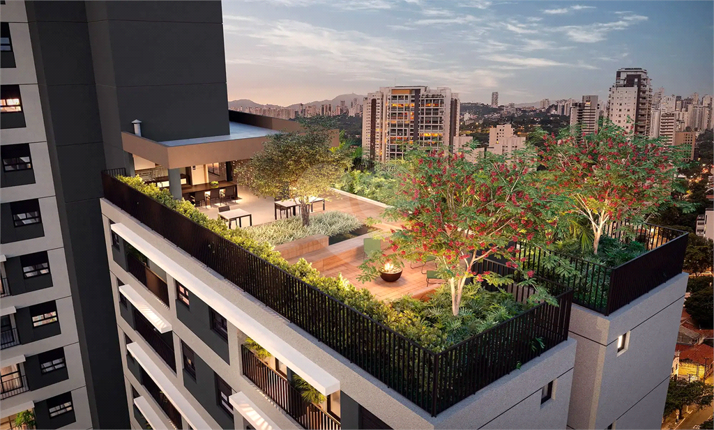 Studio Moderno e Inteligente de 25m² no Brooklin