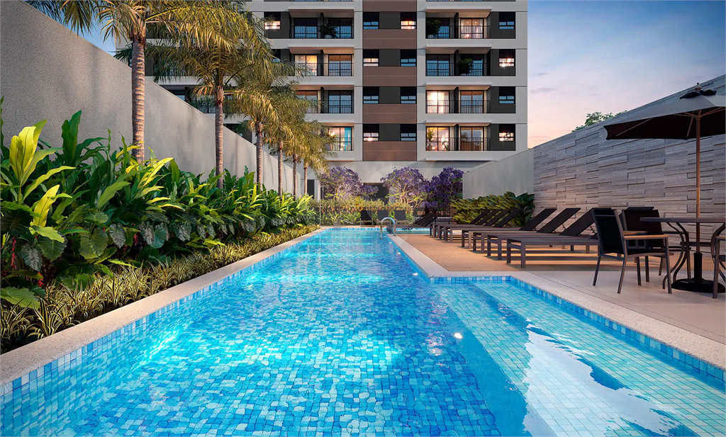 Studio Moderno e Inteligente de 25m² no Brooklin