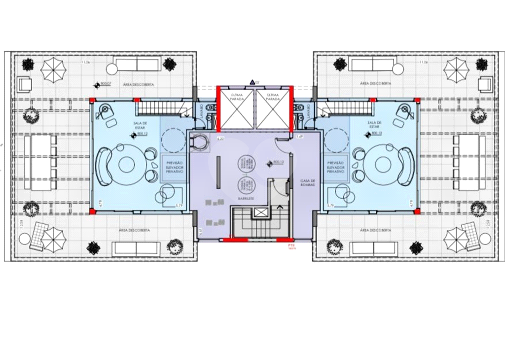 Lançamento cobertura de 356m² com 2 quartos 1 suíte na região da Braz Leme - Santana - SP