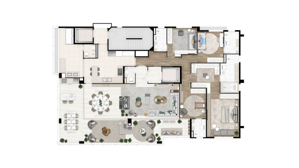 Apartamento de 255m² em Santana, 4 suítes, 4 vagas - Próximo à Av. Braz Leme - Alto Padrão 