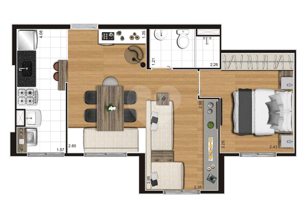 Apartamento próximo ao metrô tucuruvi.