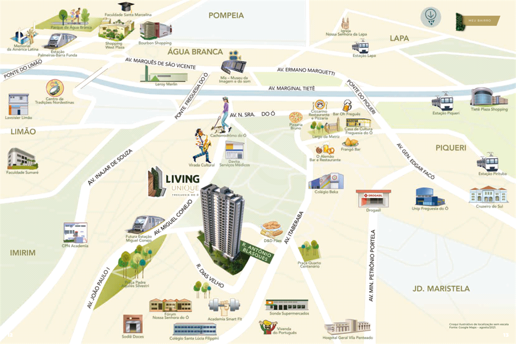 Apartamento à venda com 2 quartos, 72m² - Foto 3