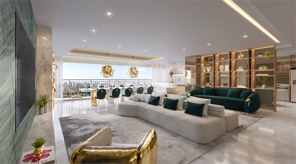  apartamento de 199m² no PETRA Brooklin