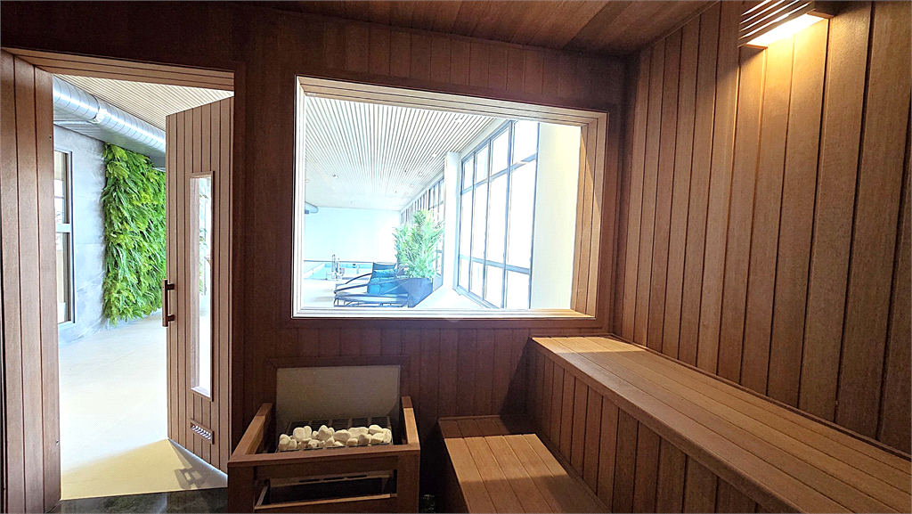 Apartamento Studio para venda mobiliado com lazer completo no Paraíso.