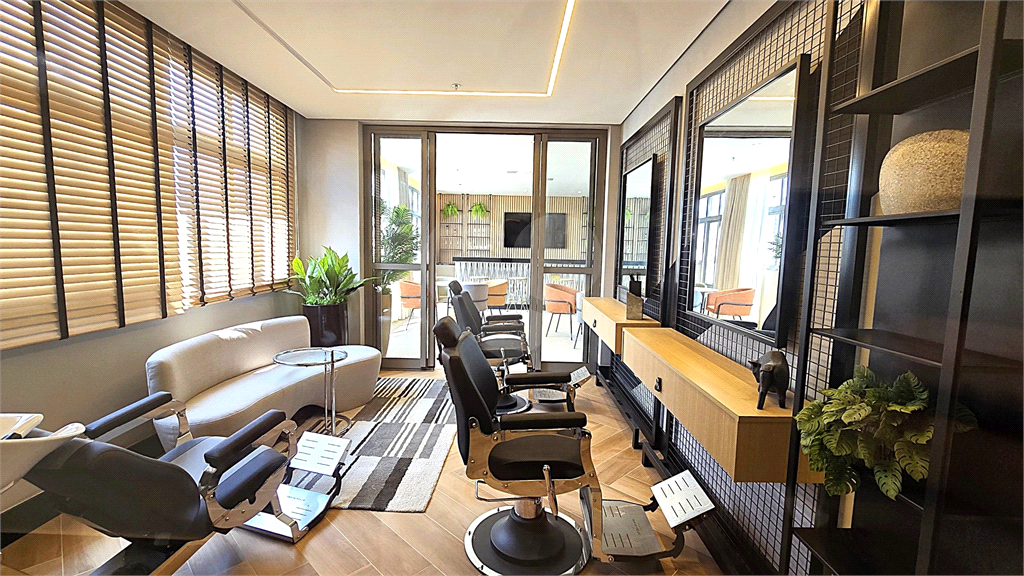 Apartamento Studio para venda mobiliado com lazer completo no Paraíso.