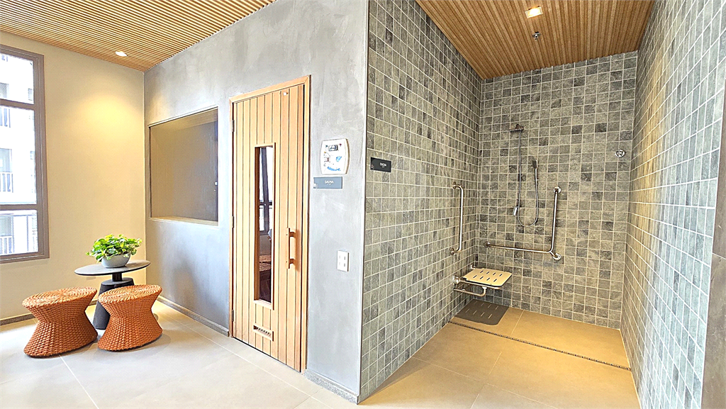 Apartamento Studio para venda mobiliado com lazer completo no Paraíso.