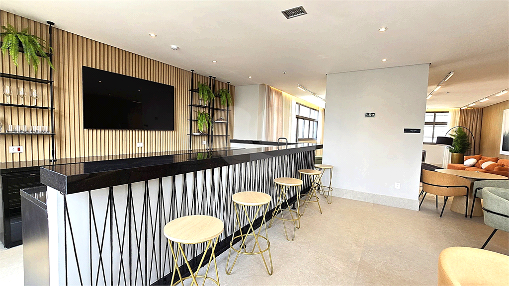 Apartamento Studio para venda mobiliado com lazer completo no Paraíso.