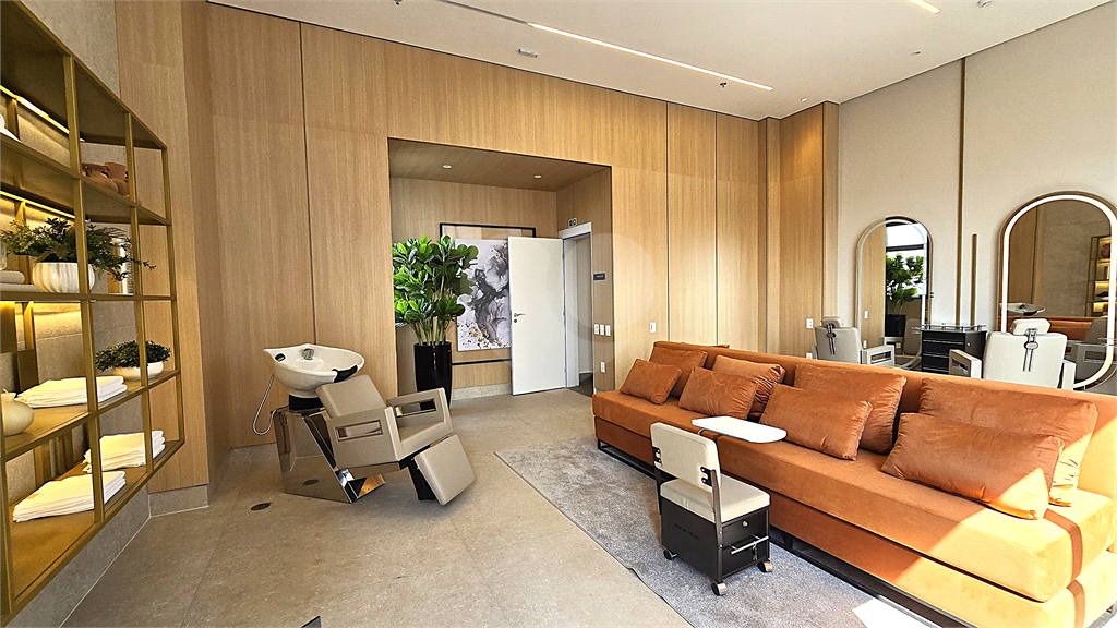 Apartamento Studio para venda mobiliado com lazer completo no Paraíso.