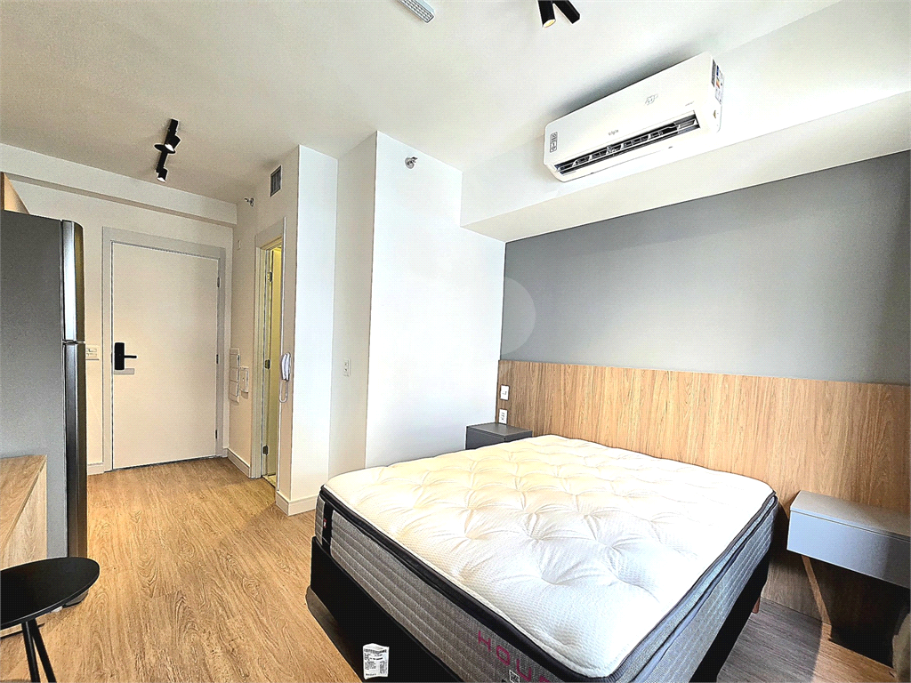 Apartamento Studio para venda mobiliado com lazer completo no Paraíso.