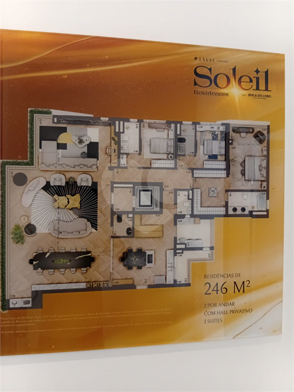 Soleil by Boca do Lobo: Apartamento de 246m² com 4 Suítes e 4 Vagas na Chácara Klabin ALTO PADRÃO