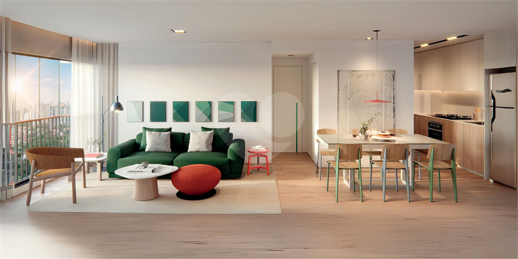 Apartamento de 67 m² no Barô Higienópolis: Luxo e Conforto para um Estilo de Vida Moderno