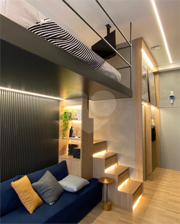 Studio Compacto de 26 m² no Paraíso: Conforto Inteligente para Viver ou Investir