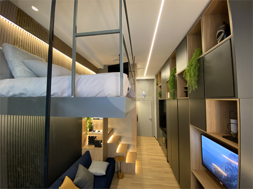 Studio Compacto de 26 m² no Paraíso: Conforto Inteligente para Viver ou Investir