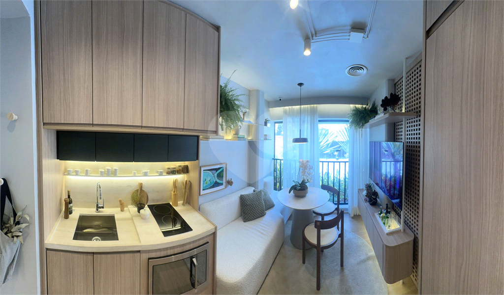 Apartamento 1 Dormitório em Conforto, Design e Localização Imbatível!
