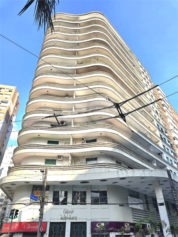 Apartamento para venda com 2 dormitórios 2 banheiros no Gonzaga, Santos -SP