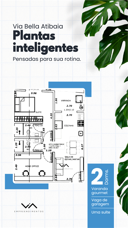 Apartamento, 2 quartos, 52 m² - Foto 7
