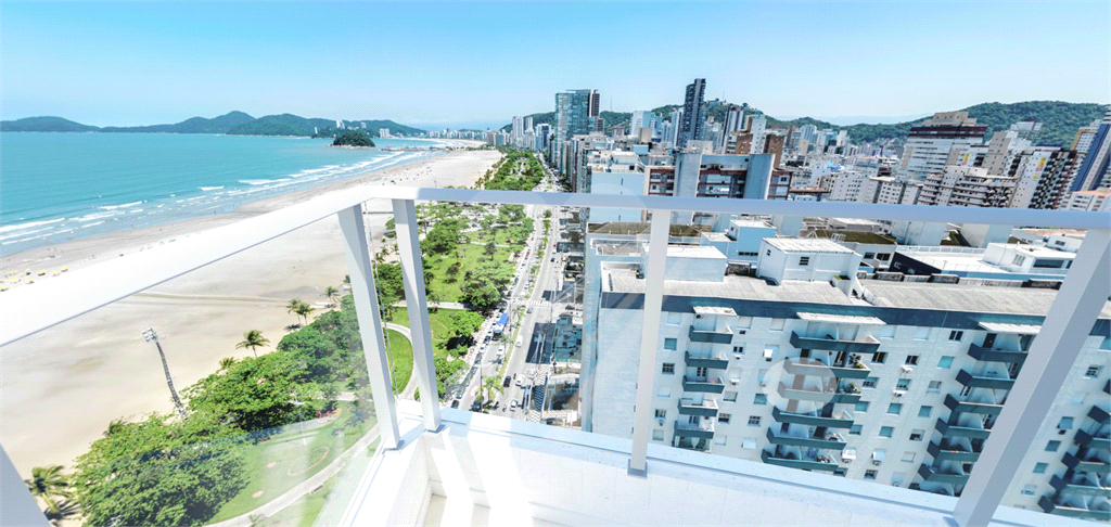 Lançamento de apartamentos no GONZAGA em Santos com 3 ou 4 suítes, 3 ou 4 vagas, varanda gourmet e vista para o mar