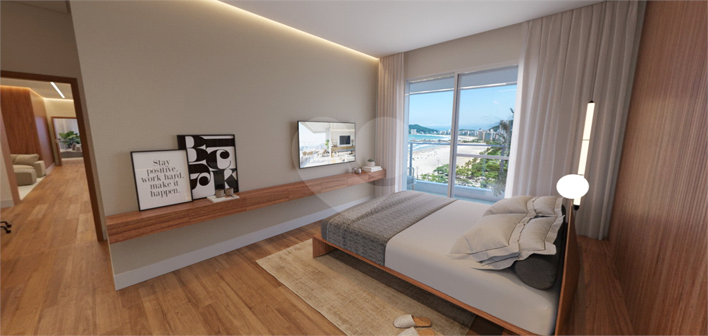 Lançamento de apartamentos no GONZAGA em Santos com 3 ou 4 suítes, 3 ou 4 vagas, varanda gourmet e vista para o mar