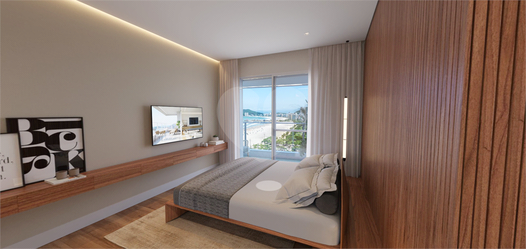 Lançamento de apartamentos no GONZAGA em Santos com 3 ou 4 suítes, 3 ou 4 vagas, varanda gourmet e vista para o mar