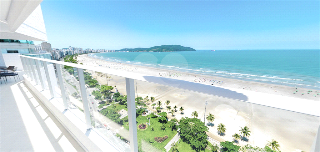 Lançamento de apartamentos no GONZAGA em Santos com 3 ou 4 suítes, 3 ou 4 vagas, varanda gourmet e vista para o mar