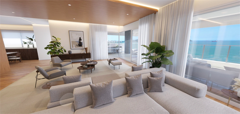 Lançamento de apartamentos no GONZAGA em Santos com 3 ou 4 suítes, 3 ou 4 vagas, varanda gourmet e vista para o mar