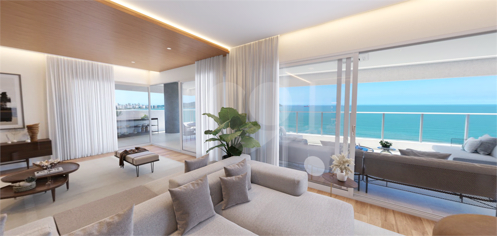 Lançamento de apartamentos no GONZAGA em Santos com 3 ou 4 suítes, 3 ou 4 vagas, varanda gourmet e vista para o mar