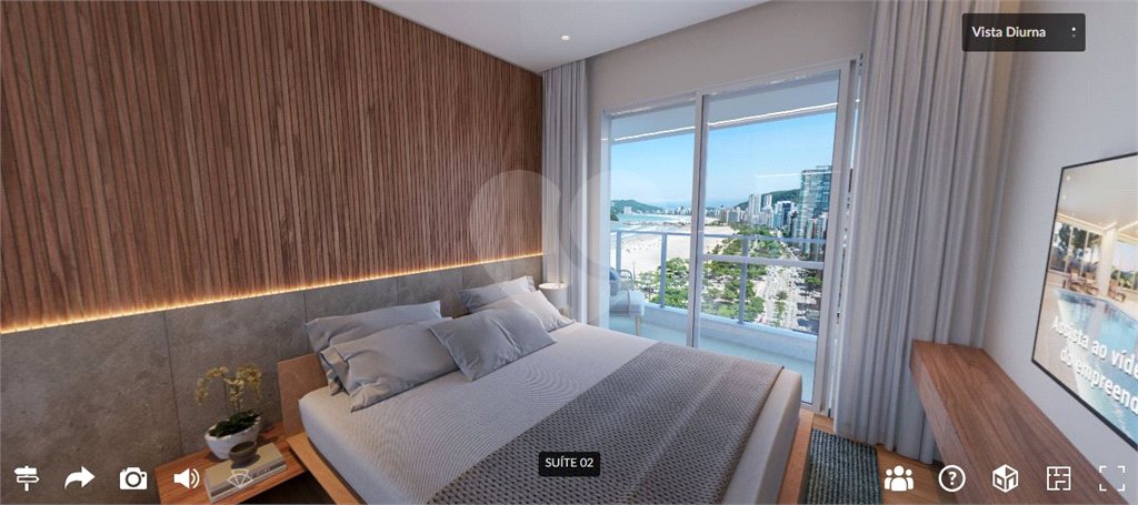 Lançamento de apartamentos no GONZAGA em Santos com 3 ou 4 suítes, 3 ou 4 vagas, varanda gourmet e vista para o mar