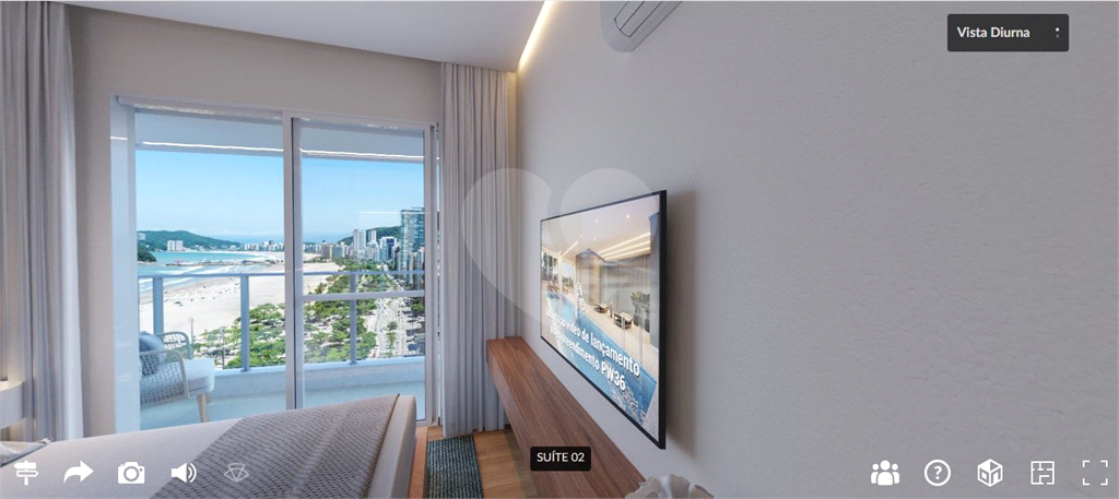 Lançamento de apartamentos em Santos com 4 suítes, 3 ou 4 vagas varanda gourmet e vista para o mar