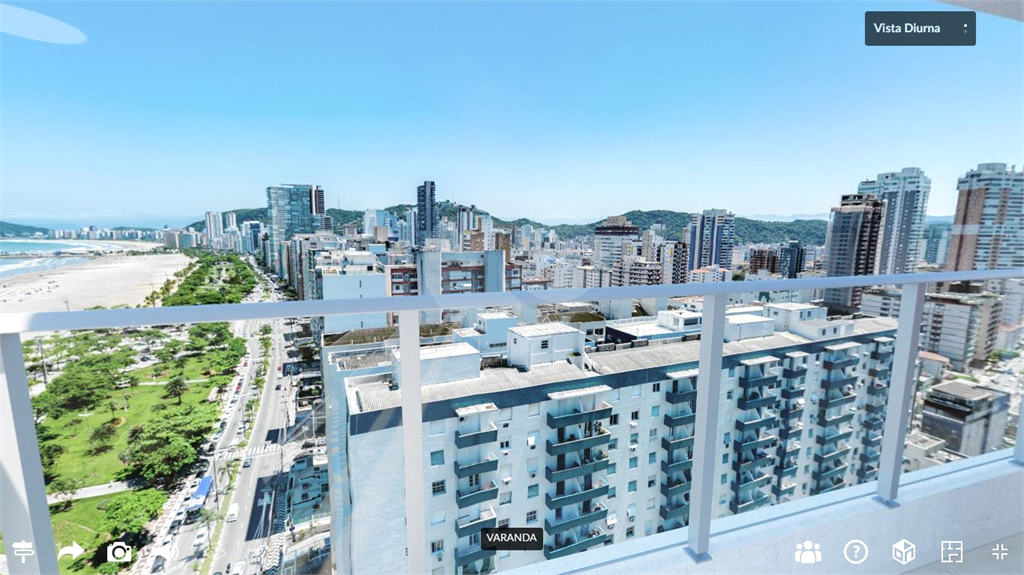 Lançamento de apartamentos em Santos com 4 suítes, 3 ou 4 vagas varanda gourmet e vista para o mar
