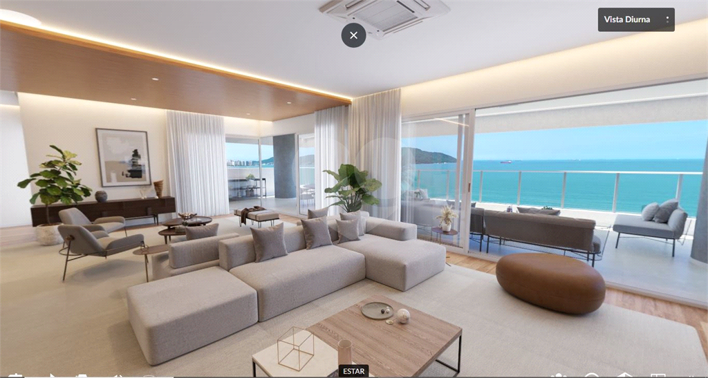 Lançamento de apartamentos em Santos com 4 suítes, 3 ou 4 vagas varanda gourmet e vista para o mar