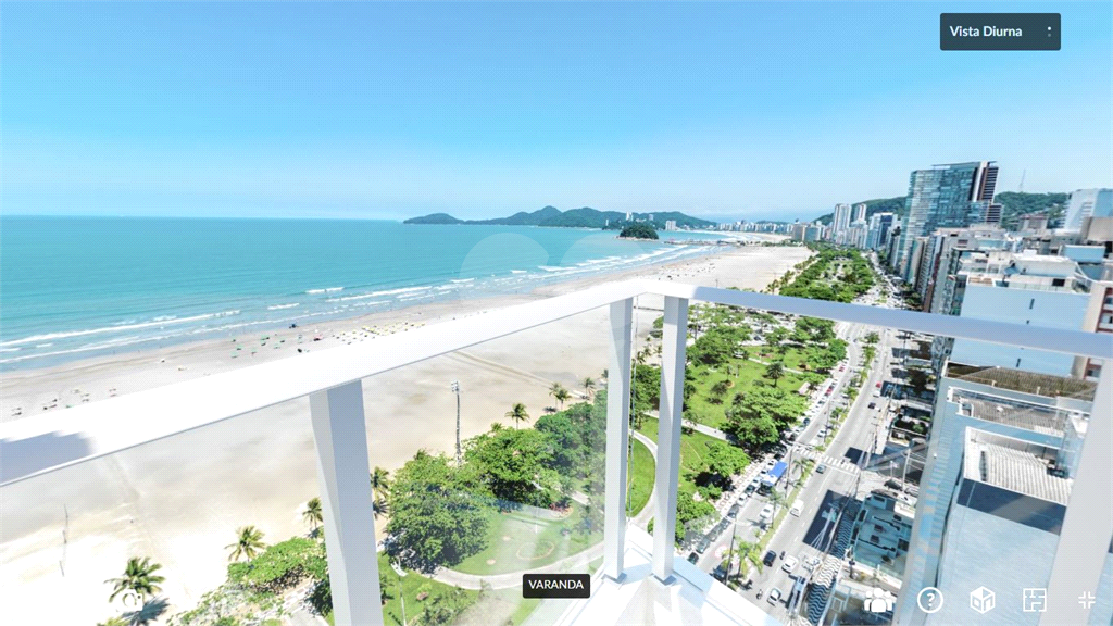 Lançamento de apartamentos em Santos com 4 suítes, 3 ou 4 vagas varanda gourmet e vista para o mar