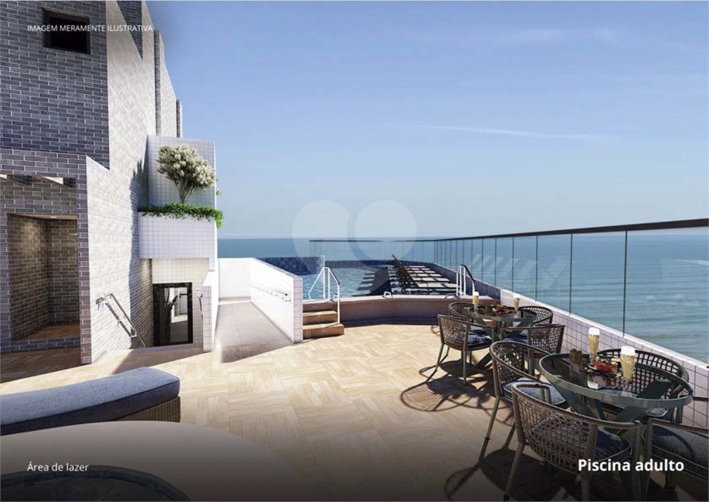 Apartamento venda PRAIA GRANDE com até 96,72m2, vista para o mar, até 2 suítes, sala, 3 banheiros, varanda gourmet e 1 vaga de garagem