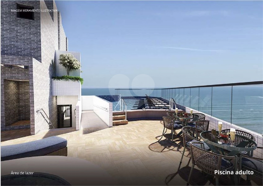 Apartamento venda PRAIA GRANDE com até 96,72m2, vista para o mar, até 2 suítes, sala, 3 banheiros, varanda gourmet e 1 vagas de garagem. 